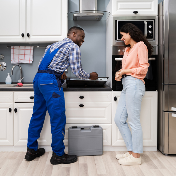 can you provide an estimate for cooktop repair before beginning any work in Lee New York